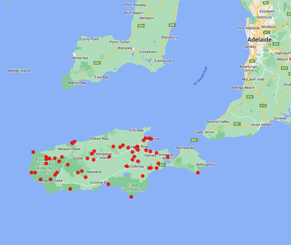 collecting locality map for 'Jackson, I.'