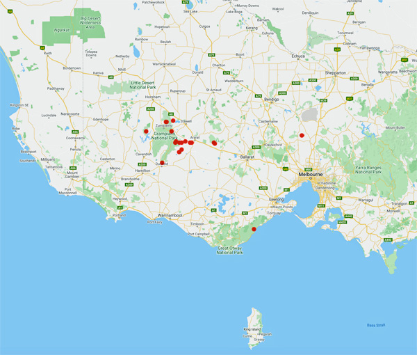 collecting locality map for 'Sulllivan, D.'